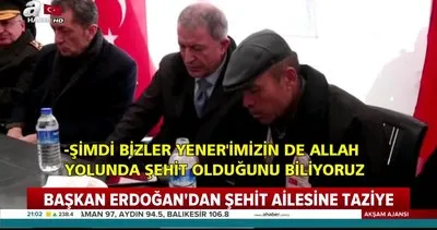 Erdoğan’dan şehit Yener Kırıkcı’nın ailesine taziye telefonu