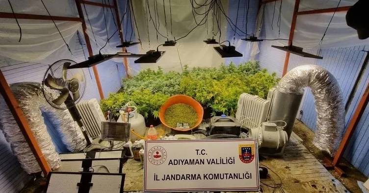 Uyuşturucu imalatına 1 tutuklama