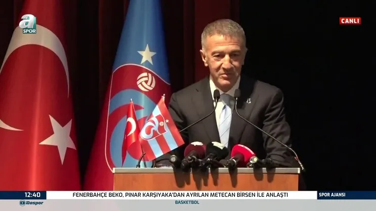 Trabzonspor Başlanı Ağaoğlu'ndan Eskişehirspor açıklaması! 'Kendilerinin sorunu...'