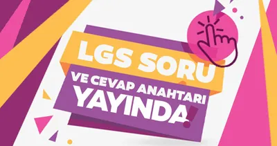 LGS soruları ve cevap anahtarı burada! MEB ve Sabah.com.tr işbirliğinde LGS 2022 sınav soruları ve cevapları yayımlandı!
