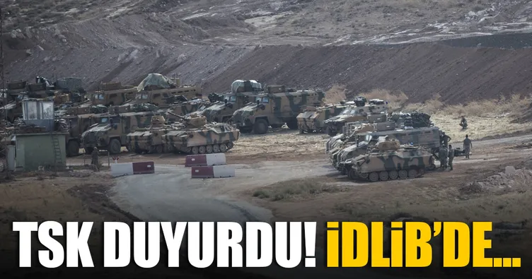 TSK’dan İdlib açıklaması