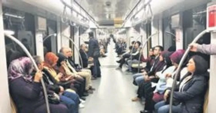 Metro açıldı vatandaşın yüzü güldü