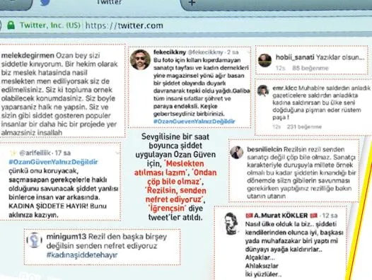 Deniz Bulutsuz’u döven dayakçı Ozan Güven’in yanında oldular! Tepkiler çığ gibi...