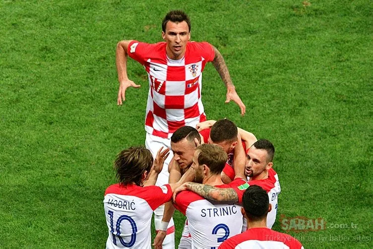 Fransa - Hırvatistan maçından kareler