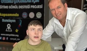 Engelli Emircan hayaline kavuştu