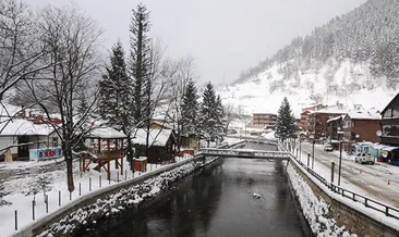 Uzungöl kar ile bir başka güzel