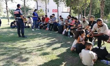 Jandarma 278 göçmen ve 4 organizatörü yakaladı