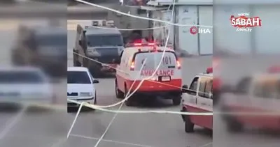 İsrail askerleri Batı Şeria’da ambulansların önünü kesti | Video