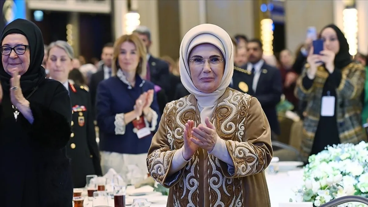 Emine Erdoğan: Kadınların başarısı sürdürülebilir kalkınmanın anahtarı Emine Erdoğan: Kadınların başarısı sürdürülebilir kalkınmanın anahtarı