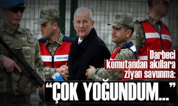 Çok yoğundum, FETÖ ile mücadele edemedim