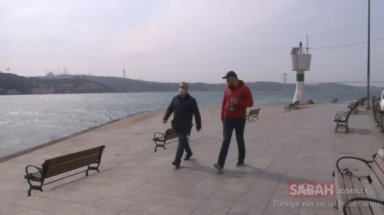 İstanbul’da sahilde yürüyüş yapanlara ceza! Polis tek tek durdurdu ve...