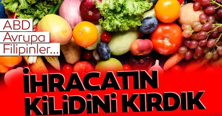 İhracatın kilidini kırdık