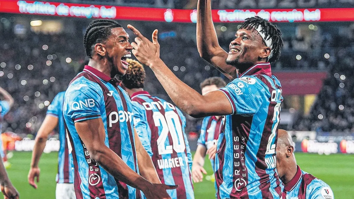 Şampiyonluk dansı!