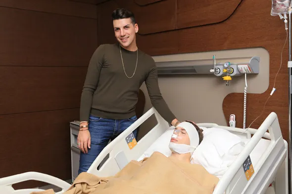 Samet Liçina ameliyat sonrası ilk kez görüntülendi