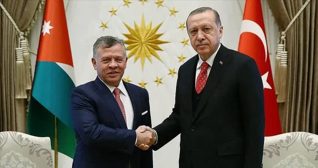 Başkan Erdoğan Ürdün Kralı 2. Abdullah ile görüştü Başkan Erdoğan Ürdün Kralı 2. Abdullah ile görüştü