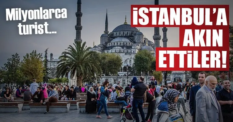 İstanbul’a ilk 10 ayda 9 milyon turist geldi