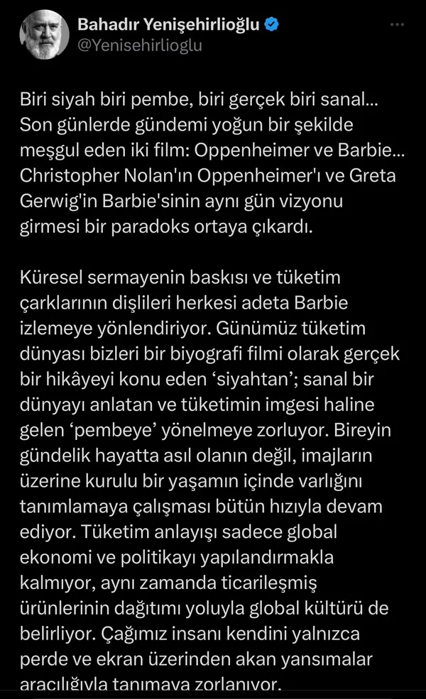 bahadir-yenisehirlioglu-barbie-ve-oppenheimeri-yazdi-paradoks-ortaya-cikardi-1690311042497.jpeg