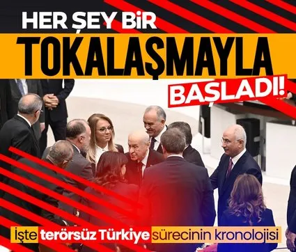 Her şey bir tokalaşmayla başladı