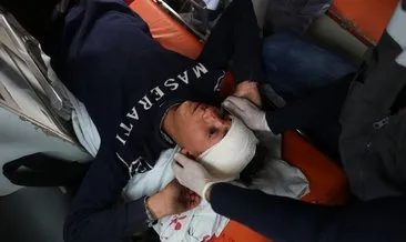 İşgalci İsrail Gazze sınırında yine sivillere saldırdı