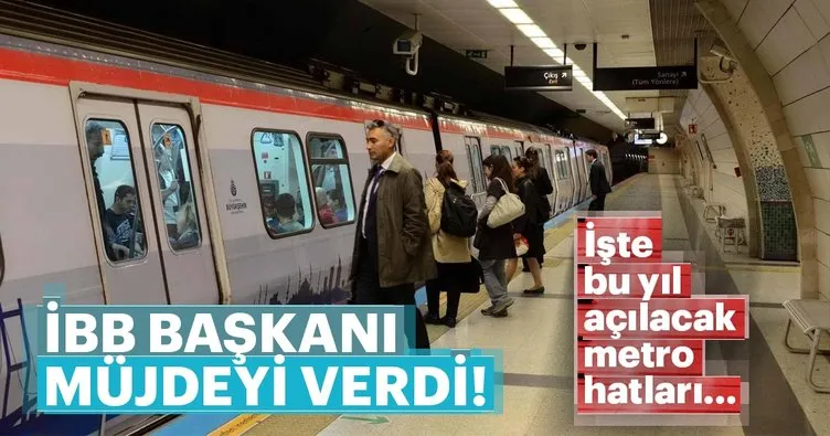 İBB Başkanı Uysal’dan İstanbul’a metro müjdesi!