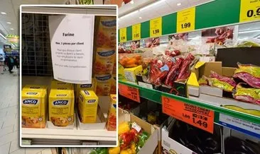 Avrupa’da gıda krizi: Belçika’da raflar boşaldı!