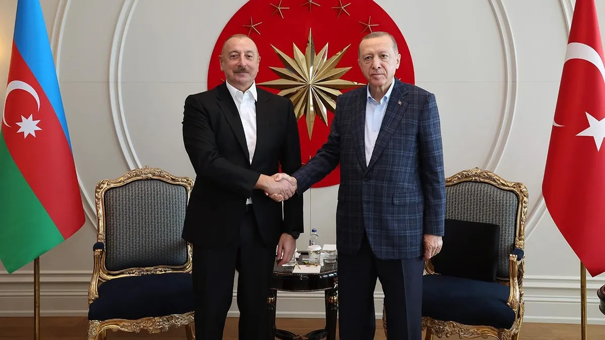 Başkan Erdoğan İlham Aliyev ile görüştü!
