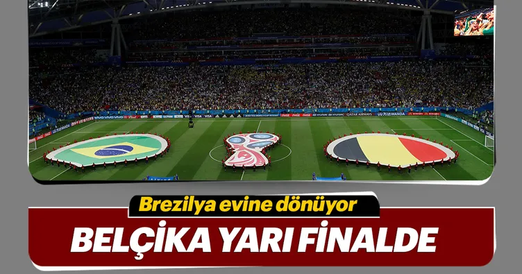 Belçika Brezilya’yı 2-1 mağlup ederek yarı finale yükselen 2. takım oldu