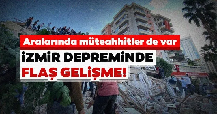 Son dakika | İzmir depremiyle ilgili yeni gelişme! 9 şüpheli adliyeye sevk edildi