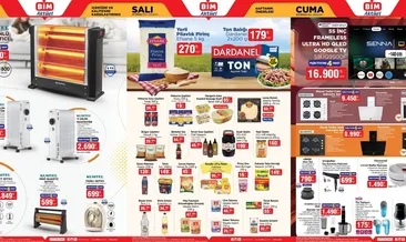 BU FIRSATLAR KAÇMAZ! BİM aktüel katalog 21 - 24 Ekim 2025: Isıtıcı, yoga ve pilates malzemeleri, termos...