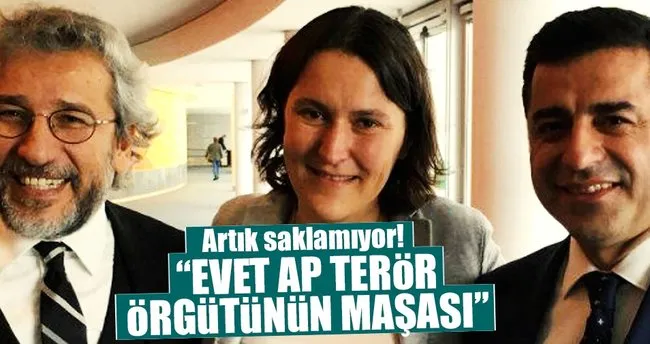 Raportör Kati Piri, terör örgütlerinin maşası olduğunu itiraf etti!
