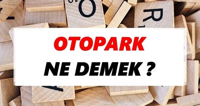 Otopark Ne Demek? TDK’ya Göre Otopark Sözlük Anlamı Nedir?
