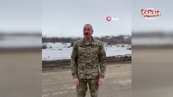 Aliyev, ailesi ile işgalden kurtarılan Füzuli ve Hocavend’i ziyaret etti | Vİdeo