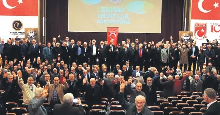 ‘Kadim Dostlar’dan Erdoğan’a destek