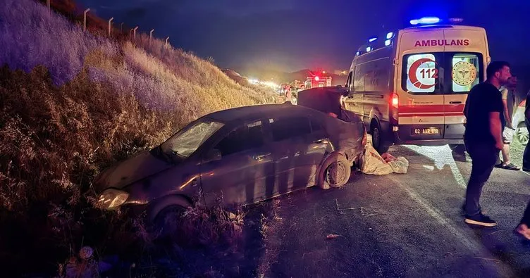 Adıyaman’da feci kaza: 1 ölü 6 yaralı