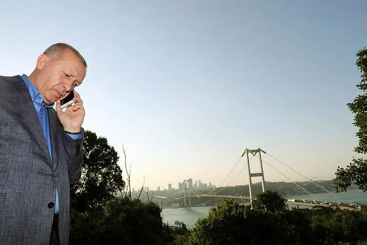 BaÅkan ErdoÄan, NakkaÅtepe Millet Bahçesi'ni gezdi vatandaÅlarla sohbet etti