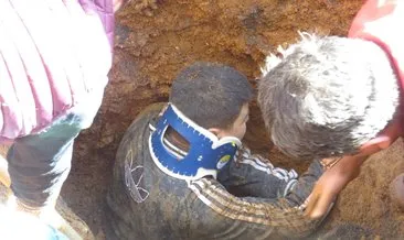 Son dakika: Kanalizasyon çalışmasında feci kaza! Bir işçi toprak altında kaldı!