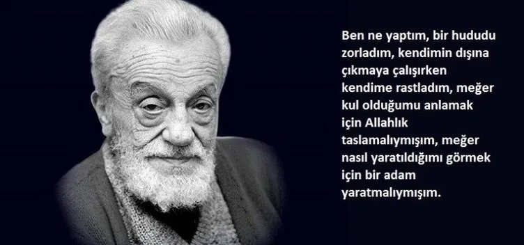 Türk edebiyatının üstadı ve bir dava adamı: Necip Fazıl Kısakürek