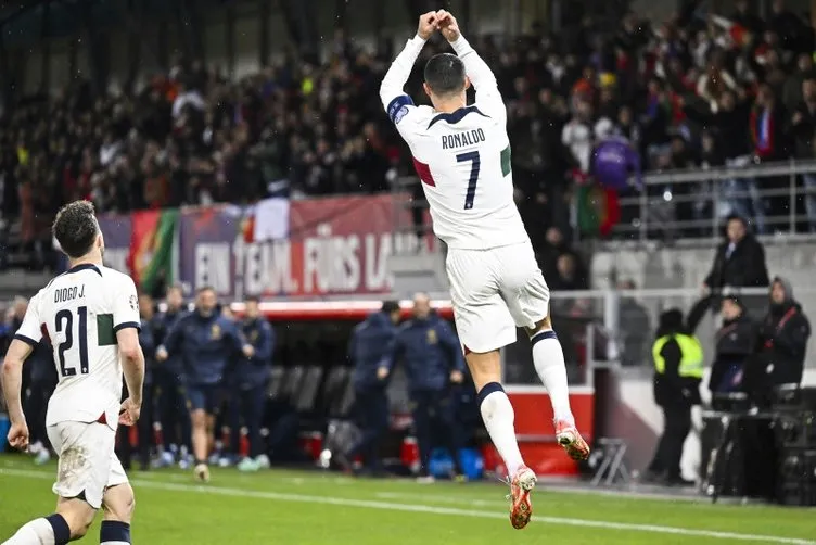 Son dakika haberi: Sen neler yapıyorsun Ronaldo? Lihtenştayn-Portekiz maçında tüm dünyaya meydan okudu
