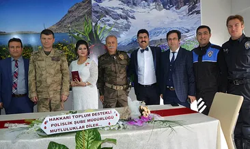 Fotoğraf çekimi için geldiği evlendi