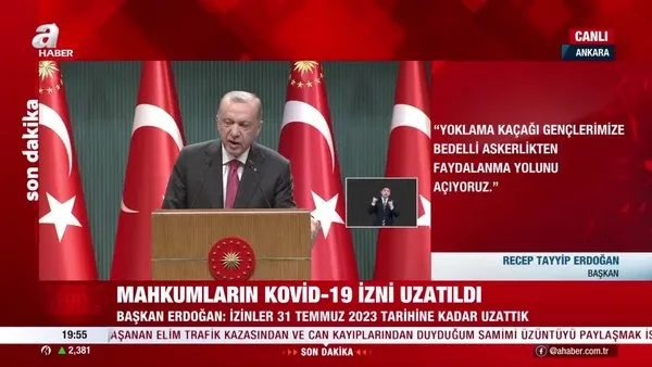 SON DAKİKA: Başkan Erdoğan Kabine Toplantısı'nın ardından duyurdu! Uzay yolcuğunda ilk adım... | Video