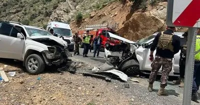 Derecik yolunda kaza: 2 yaralı