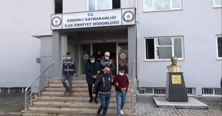 Erdemli’de 3 Kişilik gasp çetesi 6 yıl sonra yakalandı