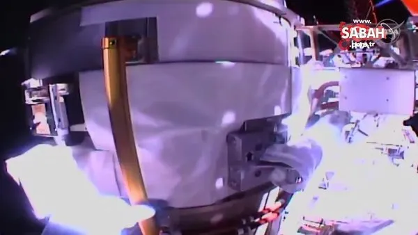 ISS’deki NASA astronotları uzay yürüyüşüne çıktı | Video