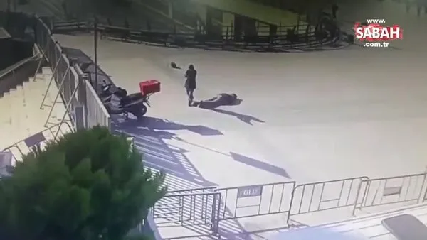 Çağlayan Adliyesi'nde polis noktasına saldırı anı kamerada | Video