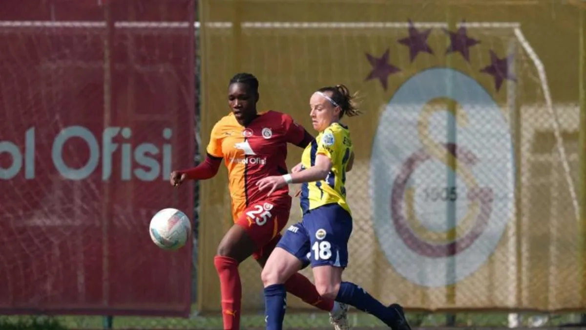 Kadın futbolunu da derbi heyecanı sardı!