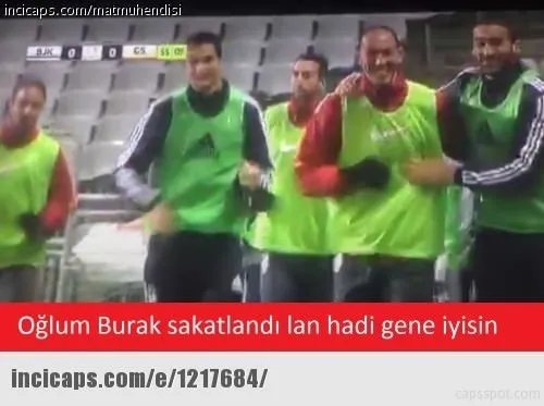 Beşiktaş-Galatasaray maçının Capsleri