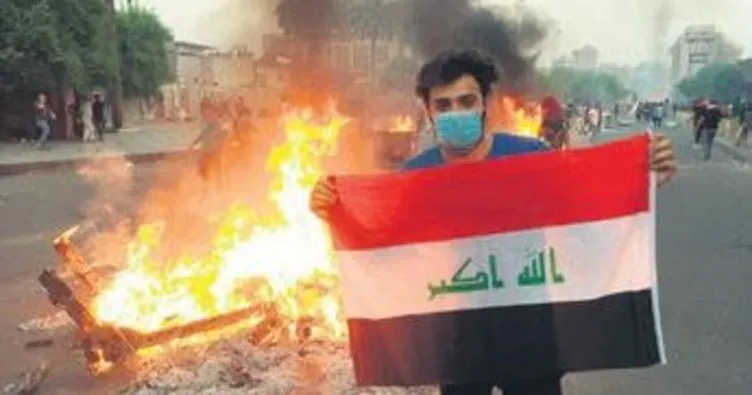 Gösterilerin sürdüğü Irak’ta internet kesildi