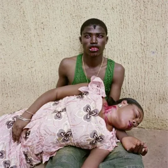 Nollywood'tan şaşırtıcı film makyajları