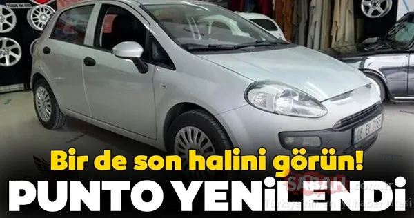 Fiat Punto yenilendi! Bir de son halini görün
