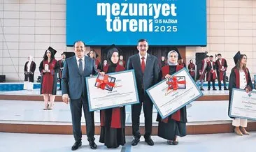 HKÜ’de mezuniyet coşkusu